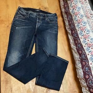 Silver jeans